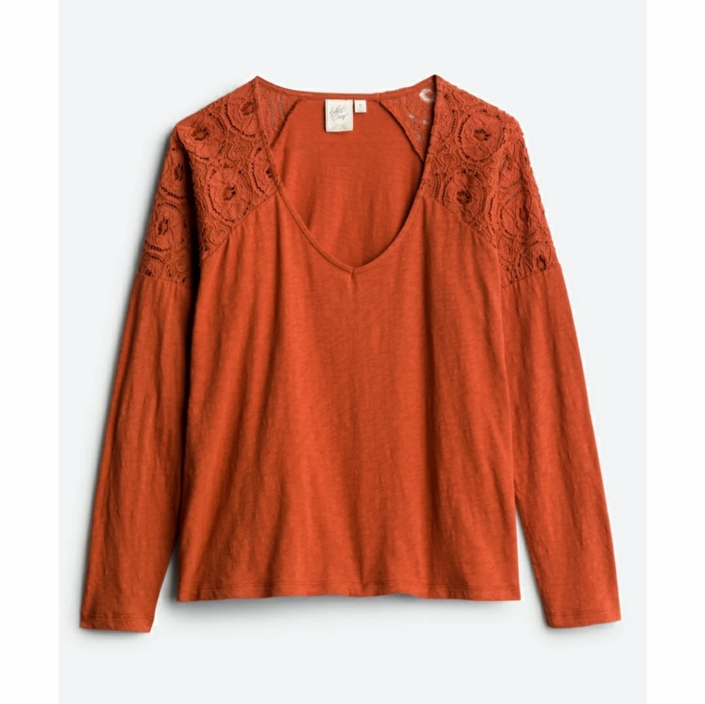 White Crow Effie Crochet Pullover